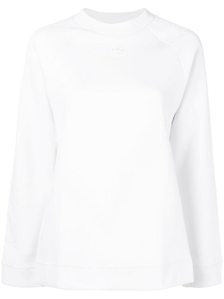 Adidas Hal Back Sweatshirt - White