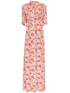 By Timo Floral Print Wrap Dress - Pink & Purple