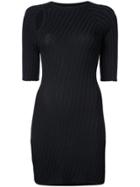 Ellery Short Sleeve Knitted Dress - Black