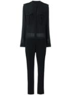 Haider Ackermann 'tuta' Jumpsuit, Women's, Size: 40, Black, Silk/cotton/acetate/rayon
