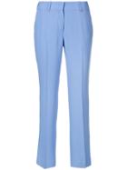 Ermanno Scervino Cropped Suit Trousers - Blue