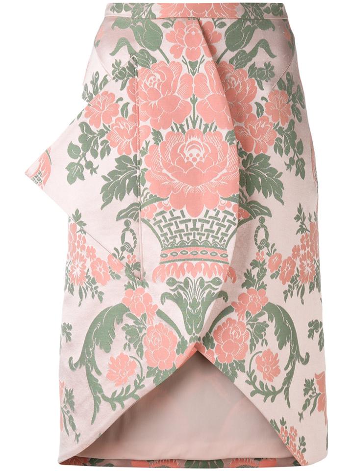 Christopher Kane Jacquard Skirt - Nude & Neutrals