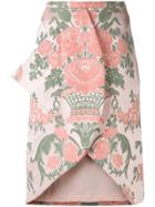 Christopher Kane Jacquard Skirt - Nude & Neutrals