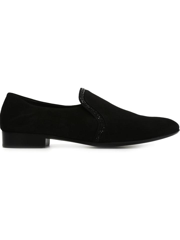 Giuseppe Zanotti Design Glitter Detail Slippers
