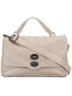 Zanellato Postina Shoulder Bag, Men's, Nude/neutrals, Leather