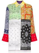 Rave Review Electra Scarf Shirt - Multi