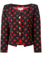 Yves Saint Laurent Vintage 'rive Gauche' Roses Jacket