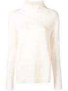 Max & Moi Pagoda Sleeve Sweater - White
