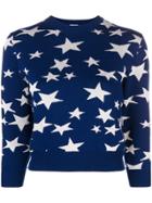 Loewe Star Print Sweater - Blue