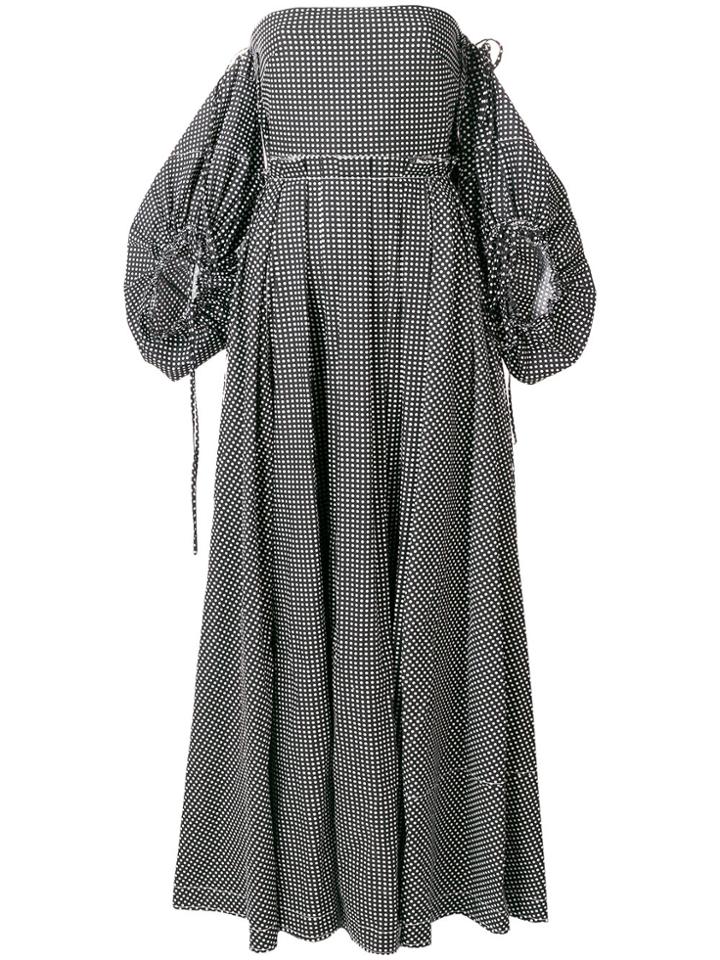 Loewe Polka Dot Gown - Black