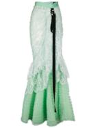 Dsquared2 Mermaid Tail Skirt - Green