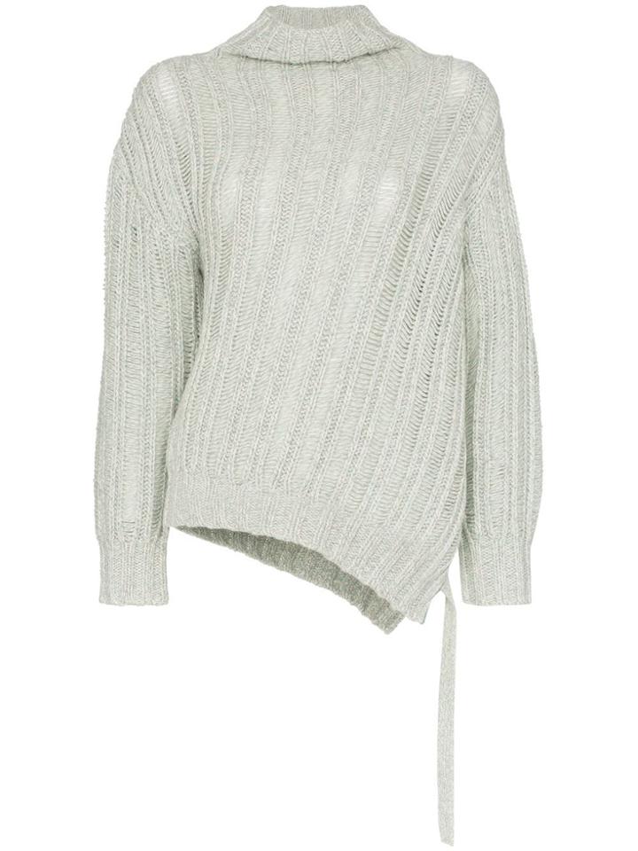 Sies Marjan Nancy Knitted Roll-neck Sweater - Green