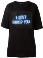 Y-3 Print T-shirt, Men's, Size: Xs, Black, Cotton