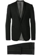 Emporio Armani Stretch Wool Tuxedo - Black