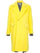 Facetasm Layered Coat - Yellow & Orange