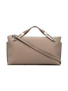 Loewe Grey Missy Small Leather Bag - Neutrals