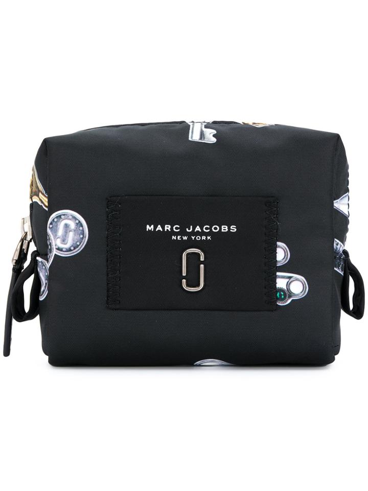 Marc Jacobs Tossed Charms Cosmetic Bag - Black