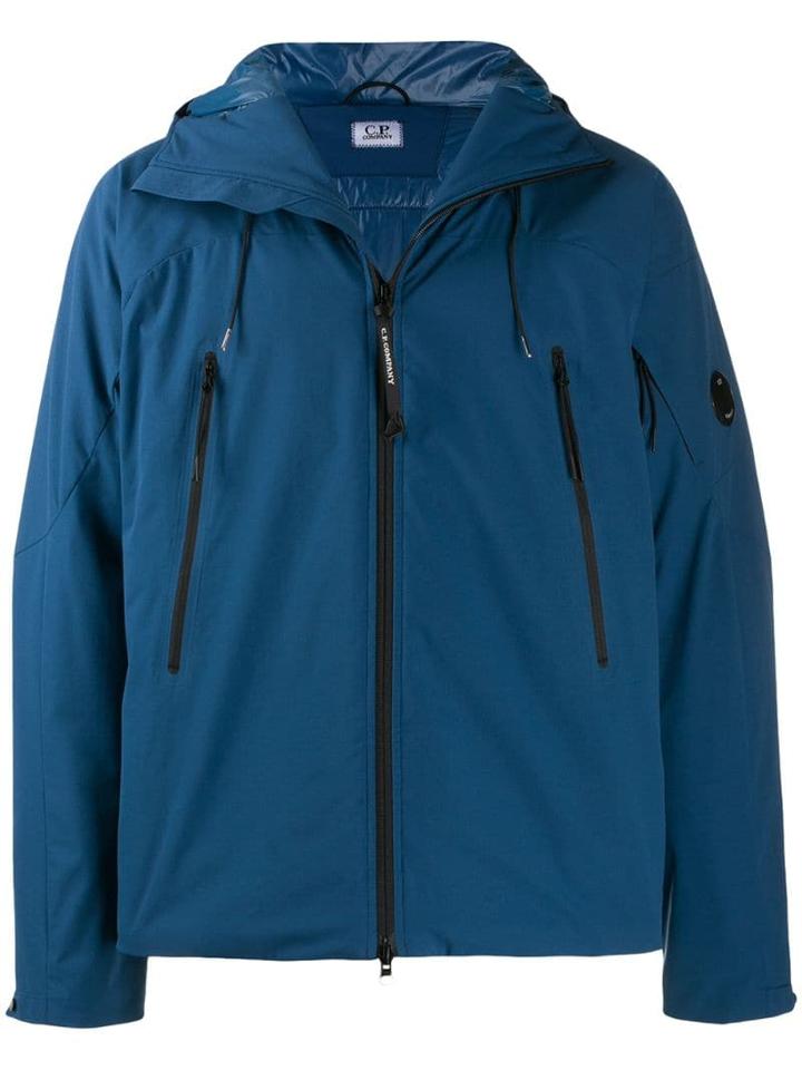 Cp Company Waterproof Hooded Jacket - Blue