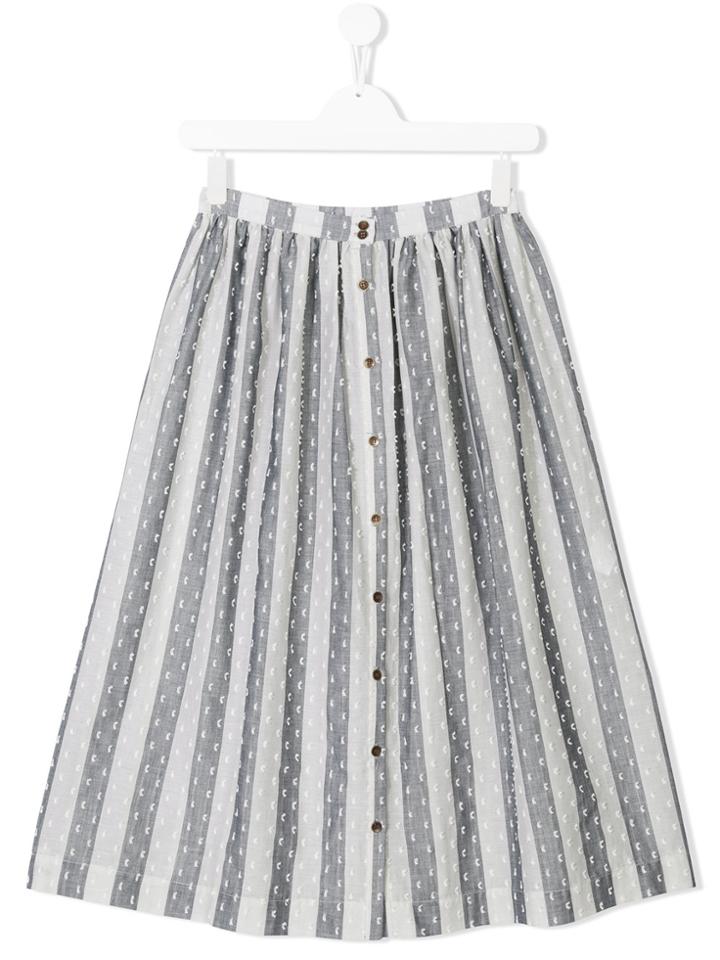 Caffe' D'orzo Teen Odina Skirt - Grey