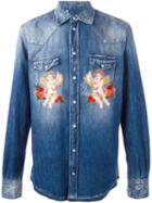 Dolce & Gabbana Angel Patch Denim Shirt
