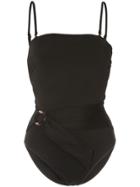Suboo Belted Swimsuit - Black