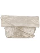 Zilla Foldover Shoulder Bag - Nude & Neutrals