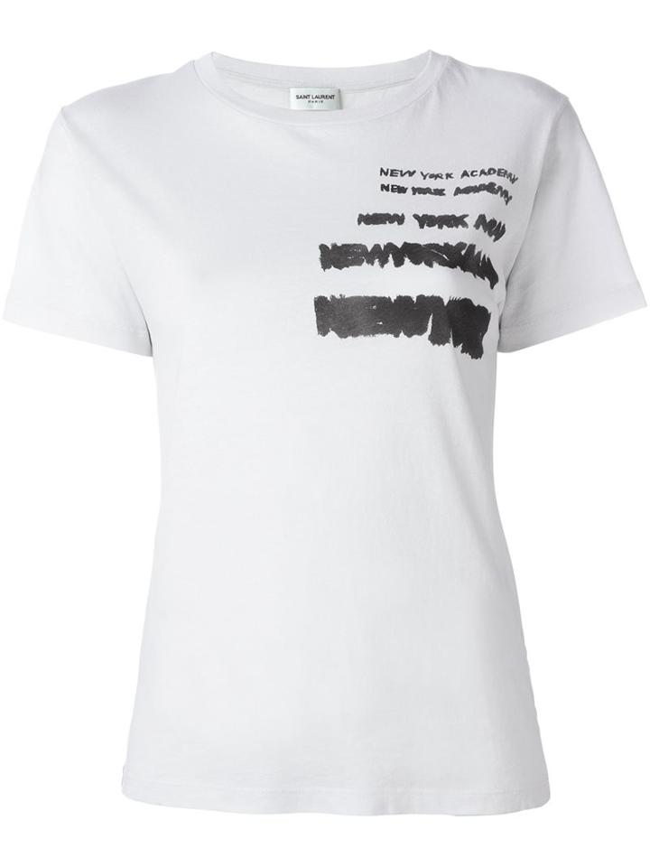Saint Laurent Repeat Print T-shirt