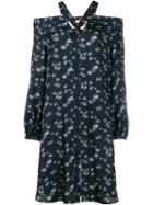 Ellery Aramis Floral Print Silk Dress
