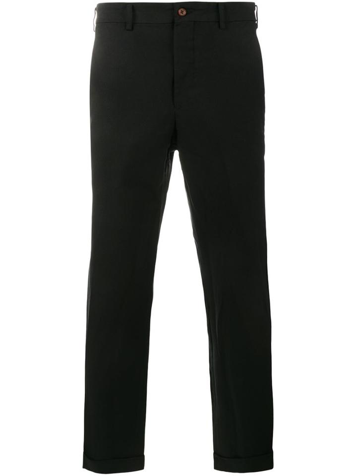 Comme Des Garçons Homme Plus Cropped Trousers