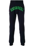Dsquared2 Logo Printed Joggers - Blue