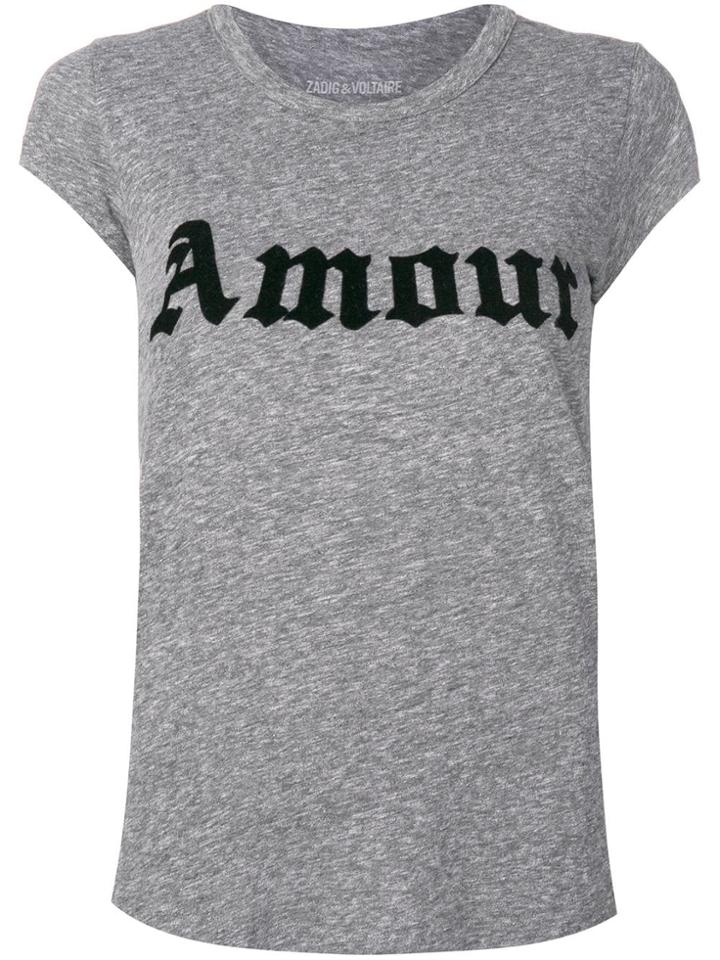 Zadig & Voltaire Amour T-shirt - Grey