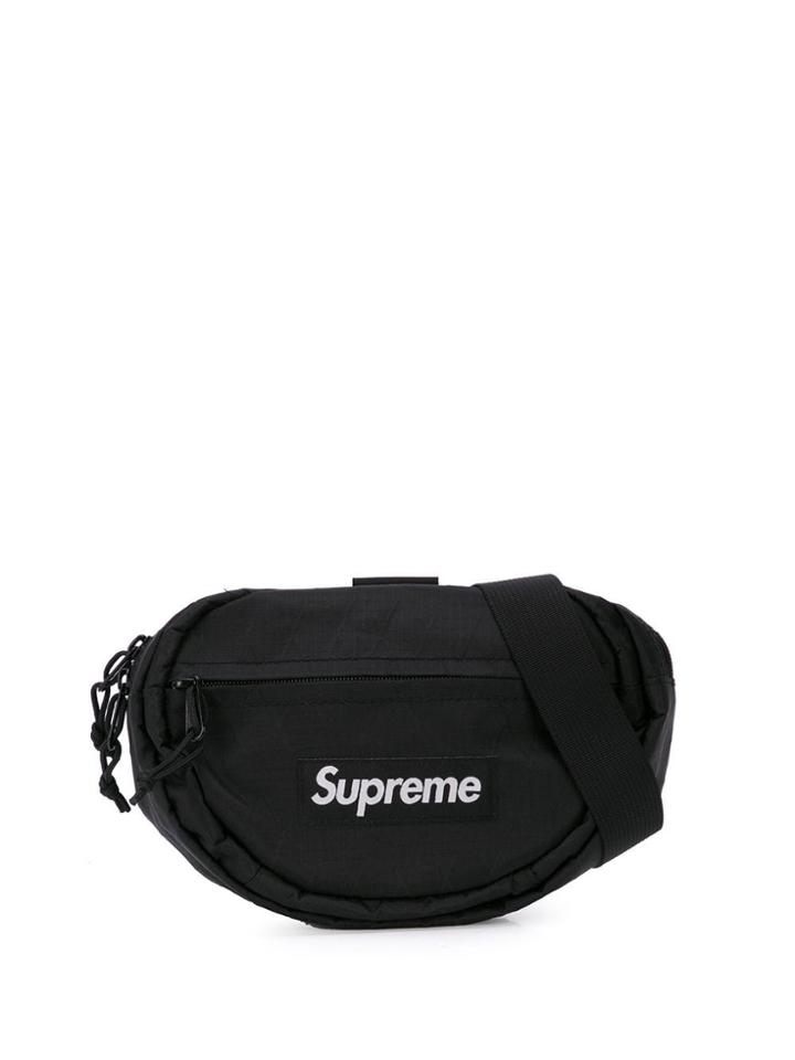 Supreme Logo Printed Belt Bag - Black