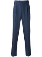 Pt01 - Tailored Trousers - Men - Cotton - 52, Blue, Cotton