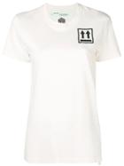 Off-white Embroidered T-shirt - Neutrals