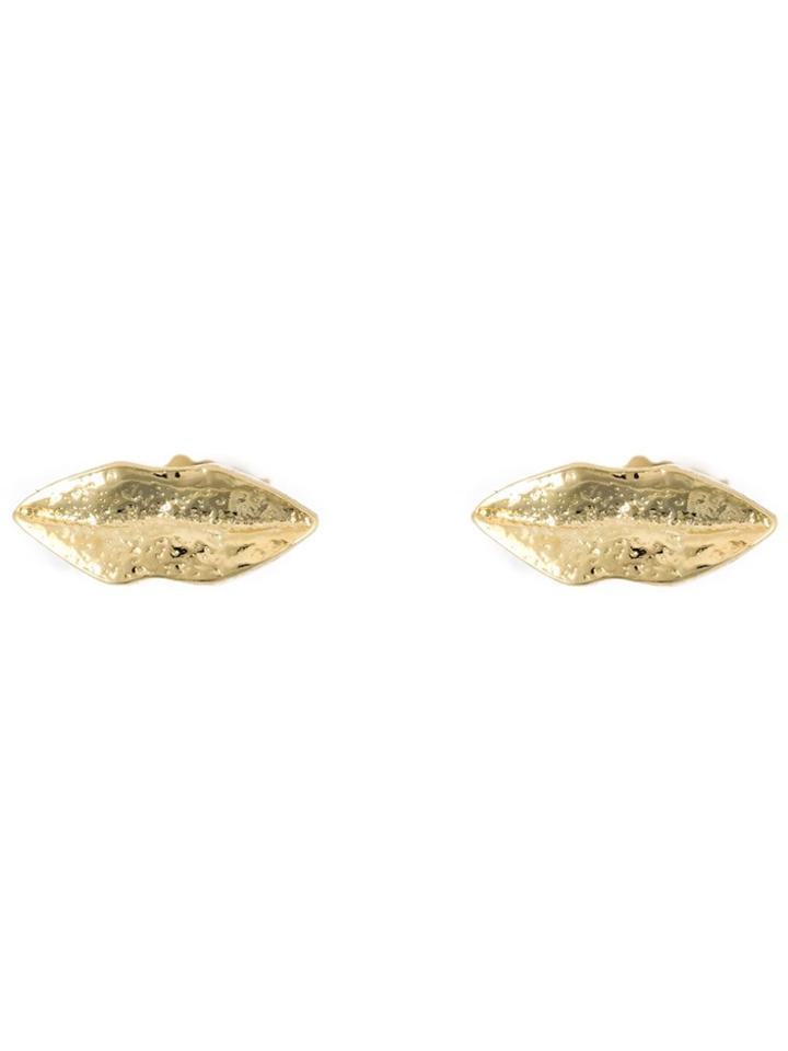Wouters & Hendrix 'kiss' Stud Earrings - Metallic