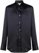 Maison Margiela Classic Silk Shirt - Black