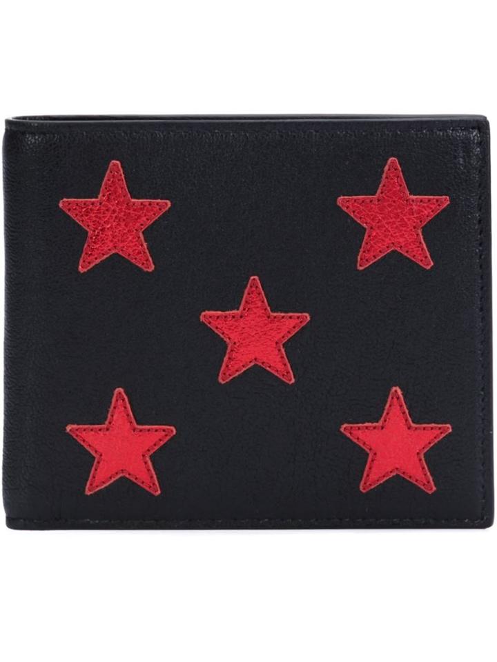 Saint Laurent Star Embroidered Wallet