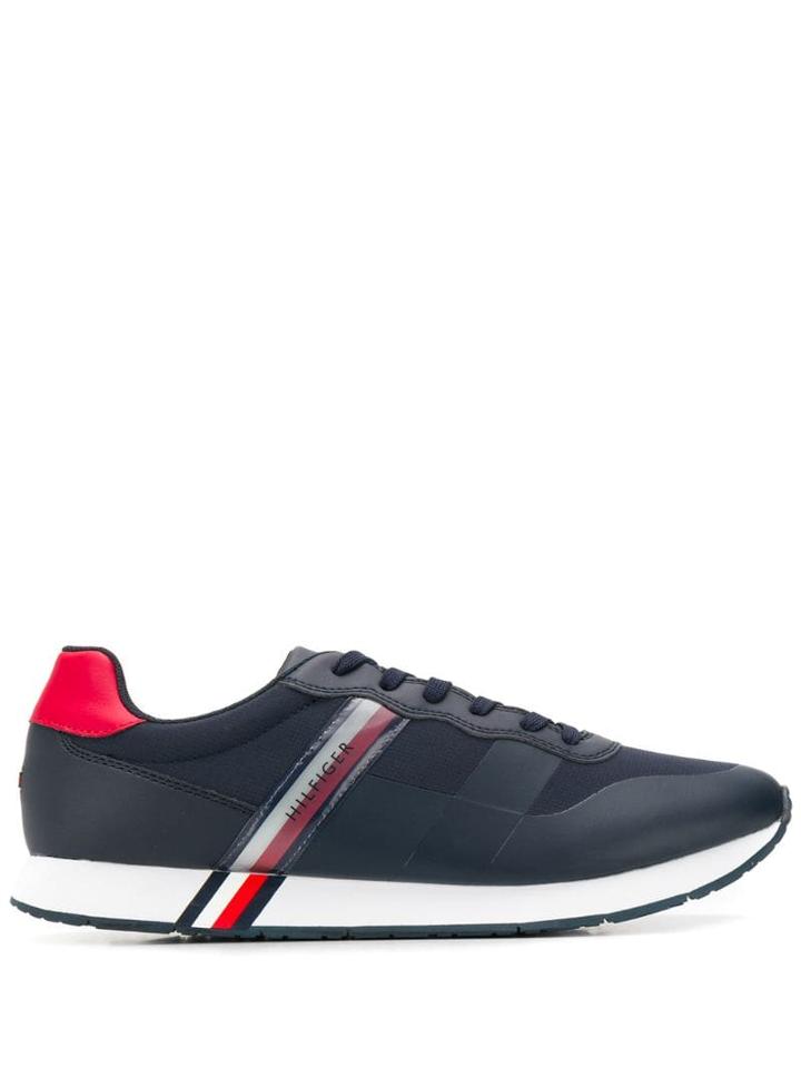 Tommy Hilfiger Rubber Stripe Sneakers - Blue