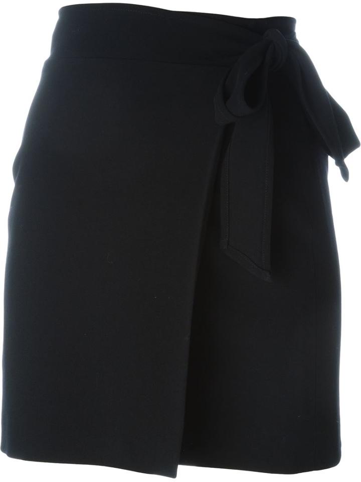 Moschino Vintage Wrap Mini Skirt