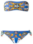 Dolce & Gabbana Carretto Siciliano Print Bikini