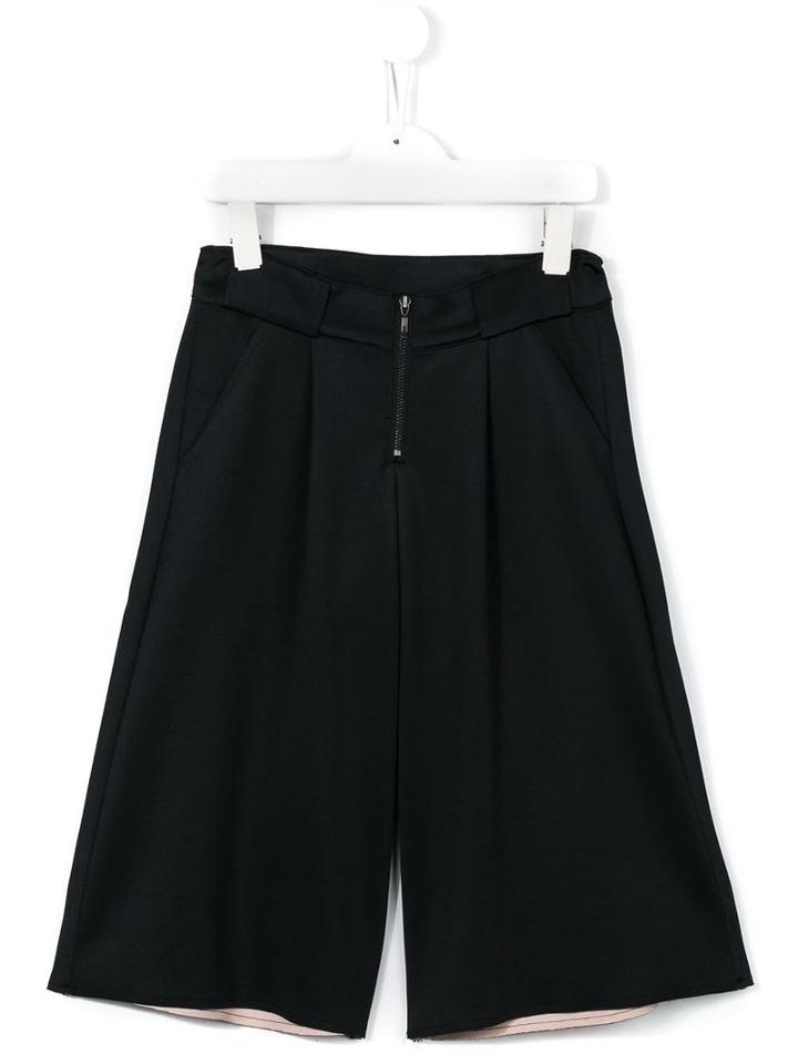 Une Fille Pleated Culottes, Girl's, Size: 12 Yrs, Blue