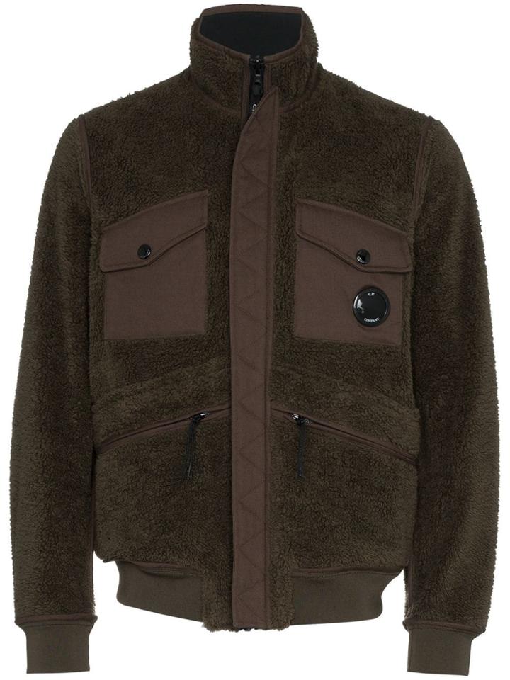 Cp Company Reversible Fleece Jacket - Green