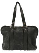 Guidi Double Handles Tote - Black