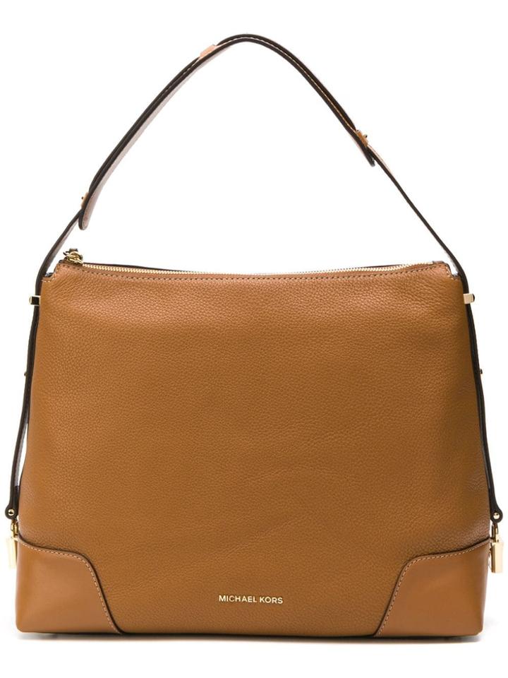 Michael Michael Kors Crosby Shoulder Bag - Brown