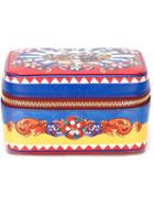 Dolce & Gabbana Carretto Siciliano Print Vanity Case
