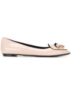 Tod's Tassel Detail Ballerina Shoes