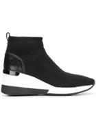 Michael Michael Kors Platform Slip On Trainers - Black