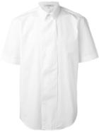 Carven Shortsleeved Shirt, Men's, Size: 41, White, Cotton