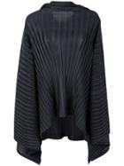 Pleats Please By Issey Miyake Ribbed Turtleneck Oversized Jumper -