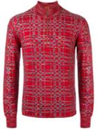 Missoni Zipped Collar Jumper, Men's, Size: 50, Wool